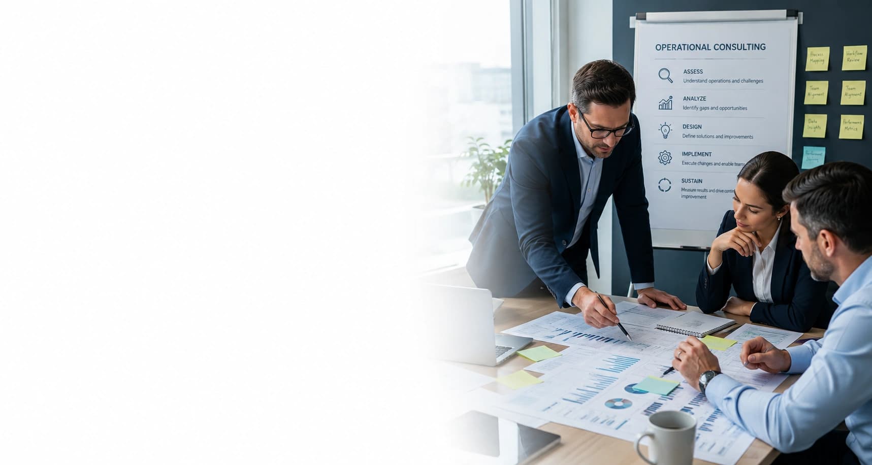 Operational consulting for mid-sized organizations