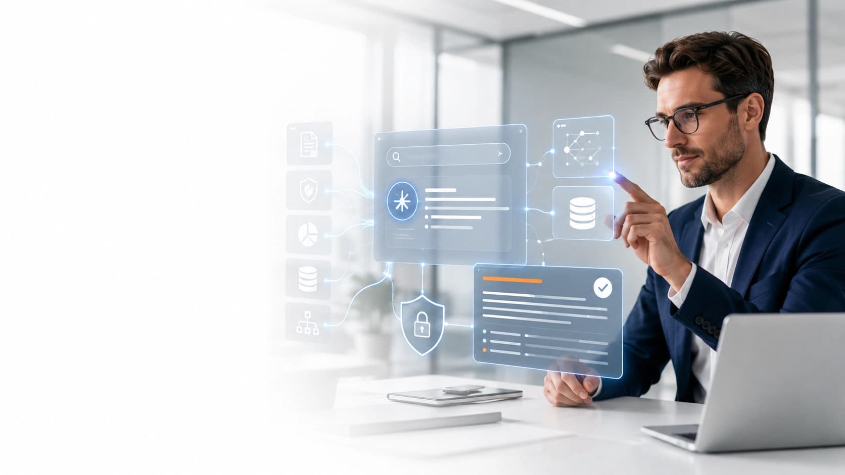 Enterprise AI knowledge assistant connected to approved business information