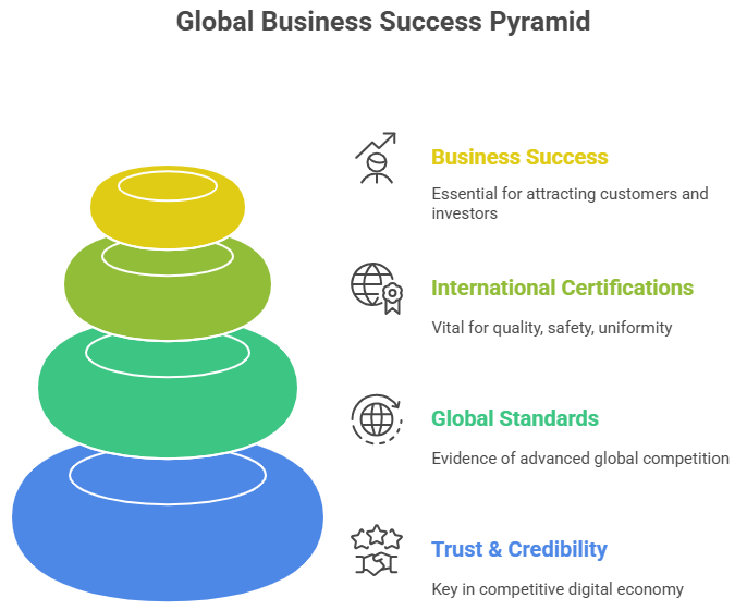 Global Business Success Pyramid
